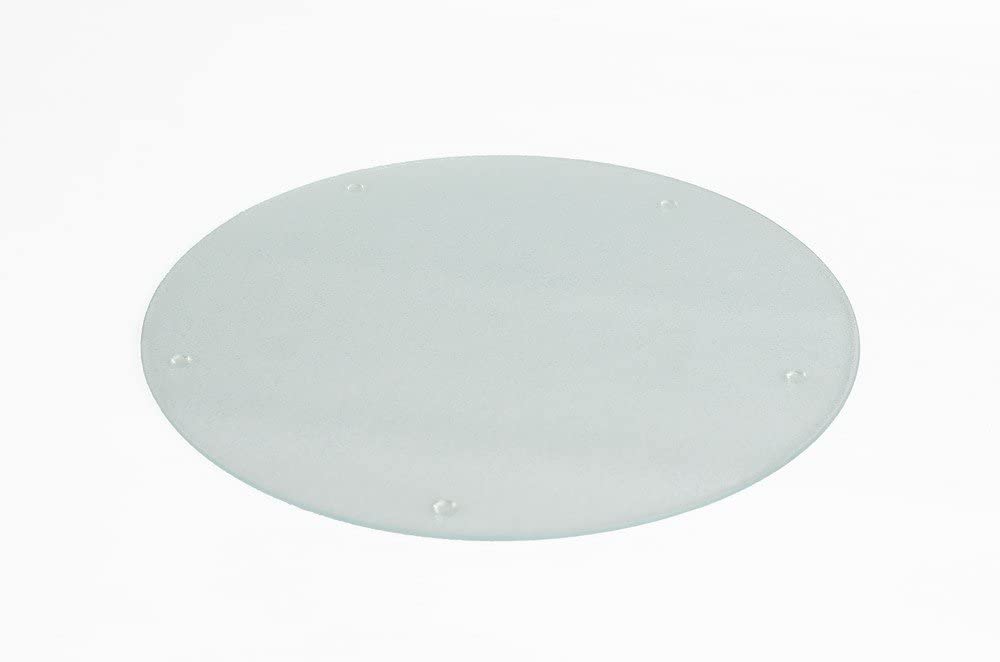 Chop-Chop Round Glass Cutting Board Or Counter Saver, 16 Inches