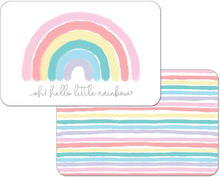 Load image into Gallery viewer, CounterArt Child Set of 4 Reversible Placemats Rainbow
