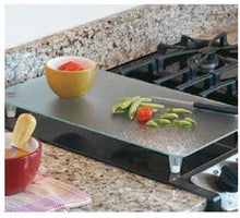 Load image into Gallery viewer, Counterart Clear Tempered Glass Instant Counter Cutting Board

