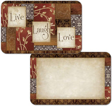 Load image into Gallery viewer, Counterart Reversible Wipe Clean Placemats Set of 4 Spice of Life
