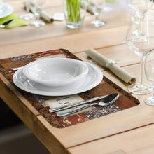 Load image into Gallery viewer, Counterart Reversible Wipe Clean Placemats Set of 4 Spice of Life
