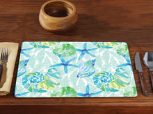 Load image into Gallery viewer, CounterArt Set of 2 Hardboard Placemats, Isla Mona
