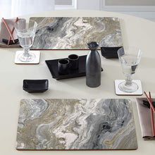 Load image into Gallery viewer, CALA HOME Quartz by Susan Bryant Table Mats Boxed Set of Four Placemats
