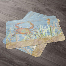 Load image into Gallery viewer, CounterArt Under The Sea Reversible Rectangular Easy Care Placemats Set of 4 Made in The USA
