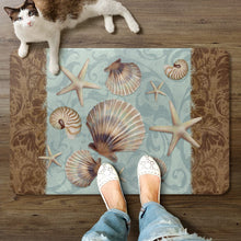 Load image into Gallery viewer, CounterArt Anti-fatigue Comfort Floor Mats Coastal Charm - Printed in the USA 30” x 20”
