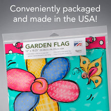 Load image into Gallery viewer, CounterArt Full Bloom Reversible Outdoor Garden Flag Made in the USA
