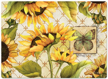 Load image into Gallery viewer, CounterArt Hardboard Placemat, Sunflowers in Bloom, Set of 2
