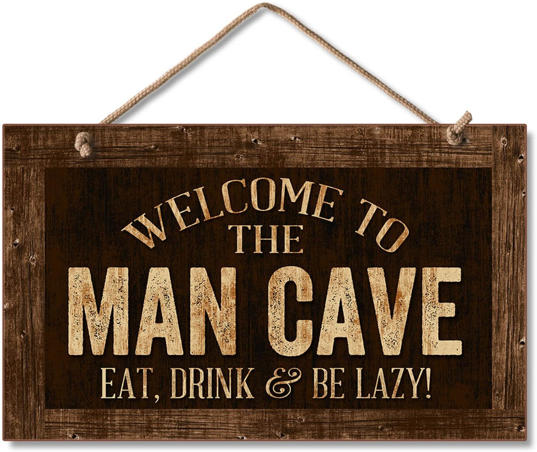 Highland Graphics Decorative Wood Sign (Man Cave)